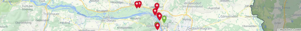 Map view for Pharmacies emergency services nearby Leobendorf (Korneuburg, Niederösterreich)